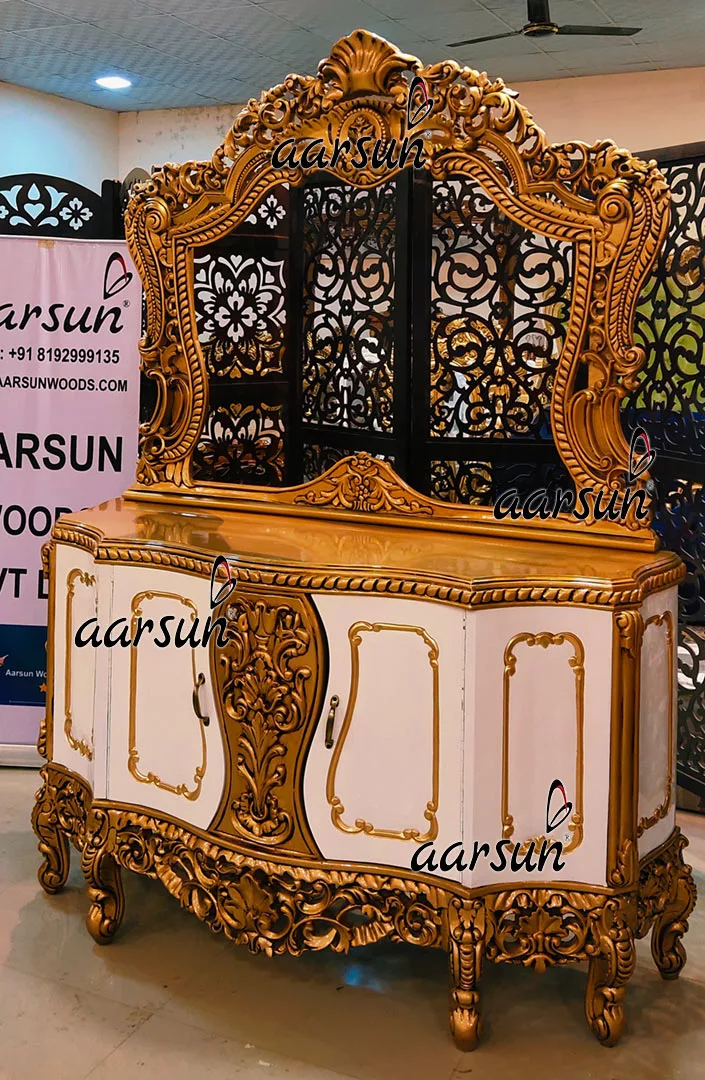 Antique Gold Dresser in 2 Different Customization view 5