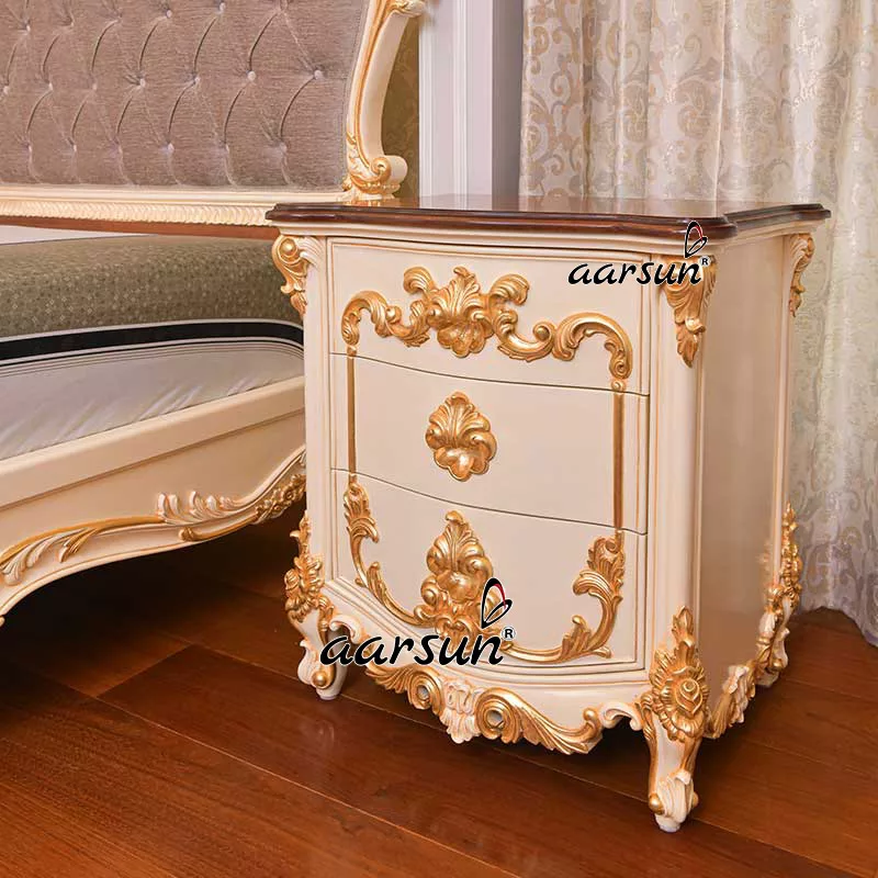 Antique Night Table view 3