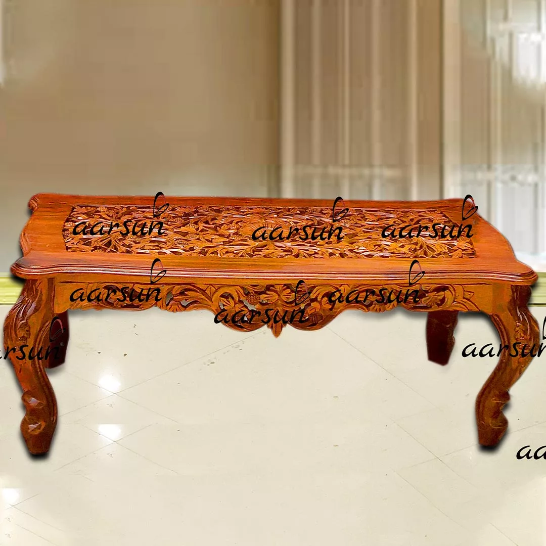 Handmade Coffee Table In Teak Wood