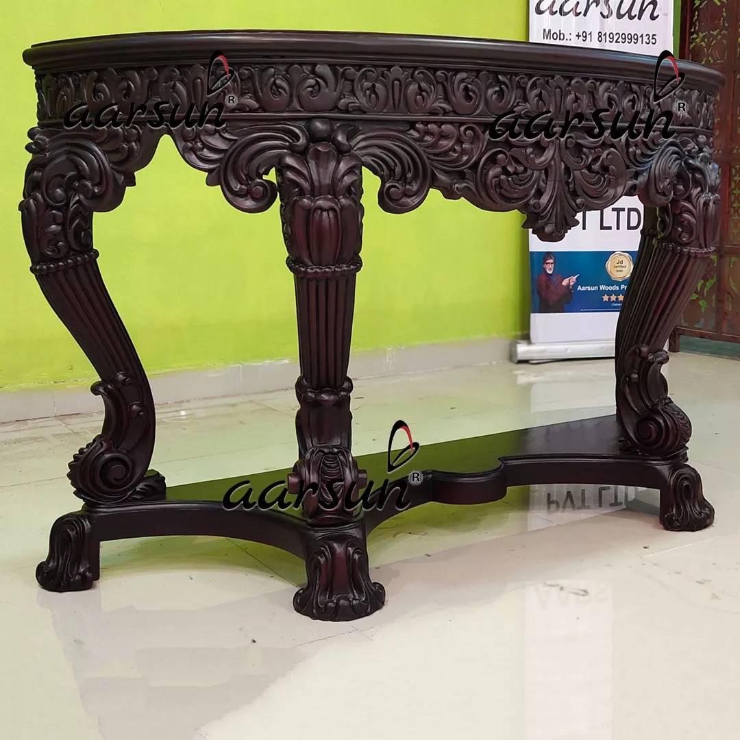 Vintage Style Console table view 5