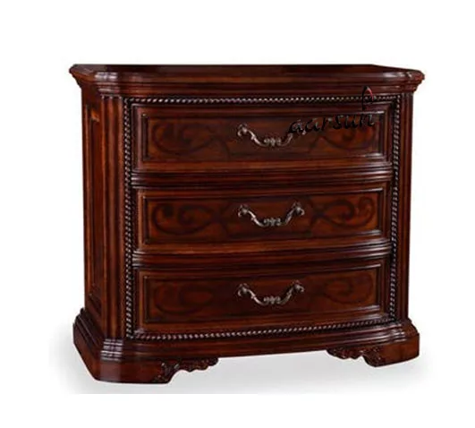 Wooden Hand-carved Side Table
