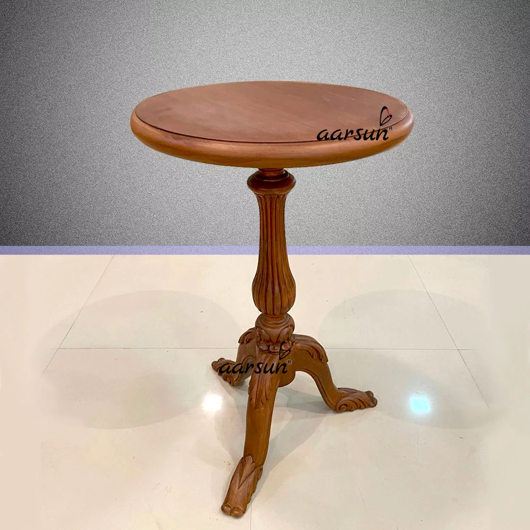 Wooden Handcrafted Chess Table