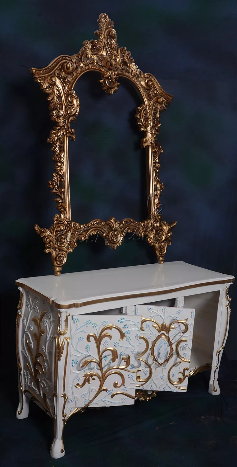 Dressing Table Mirror Frame view 4