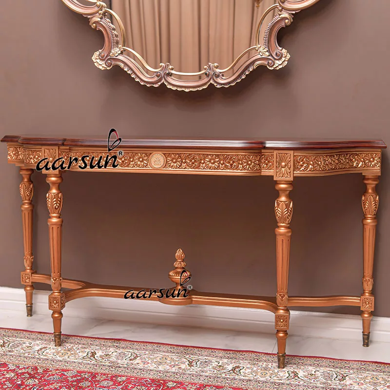 Exclusive Wooden Living Room Console Table