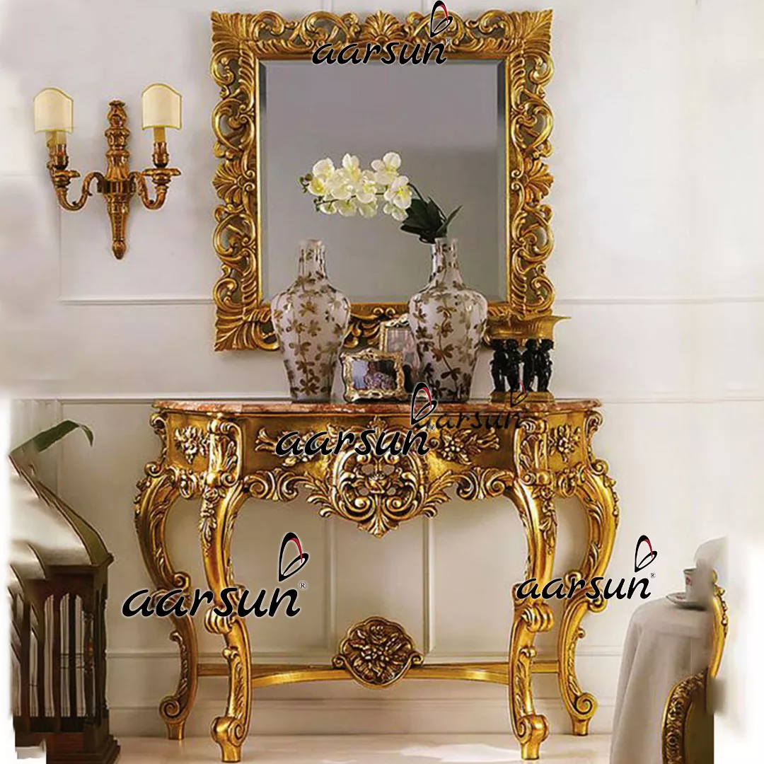 Fully Carved Dressing Table DRSR-0023