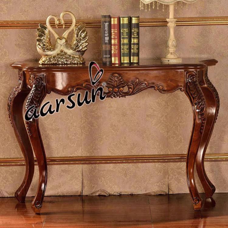 Modern Console Table Design Wooden