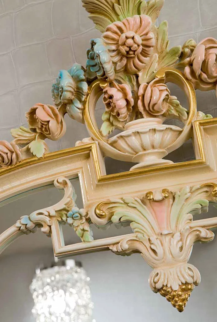 Off White Polish Dressing Table view 3