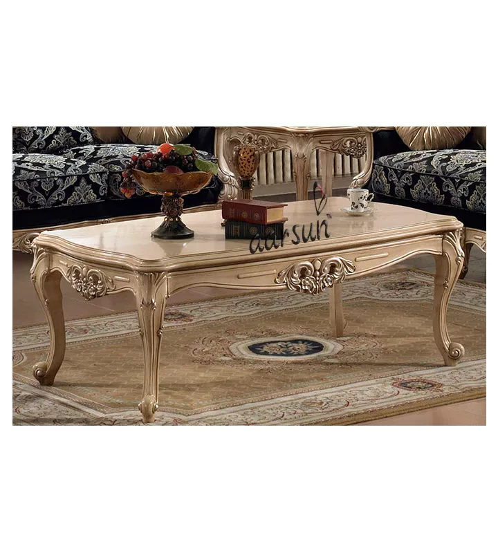 Wooden Antique Style Center Table