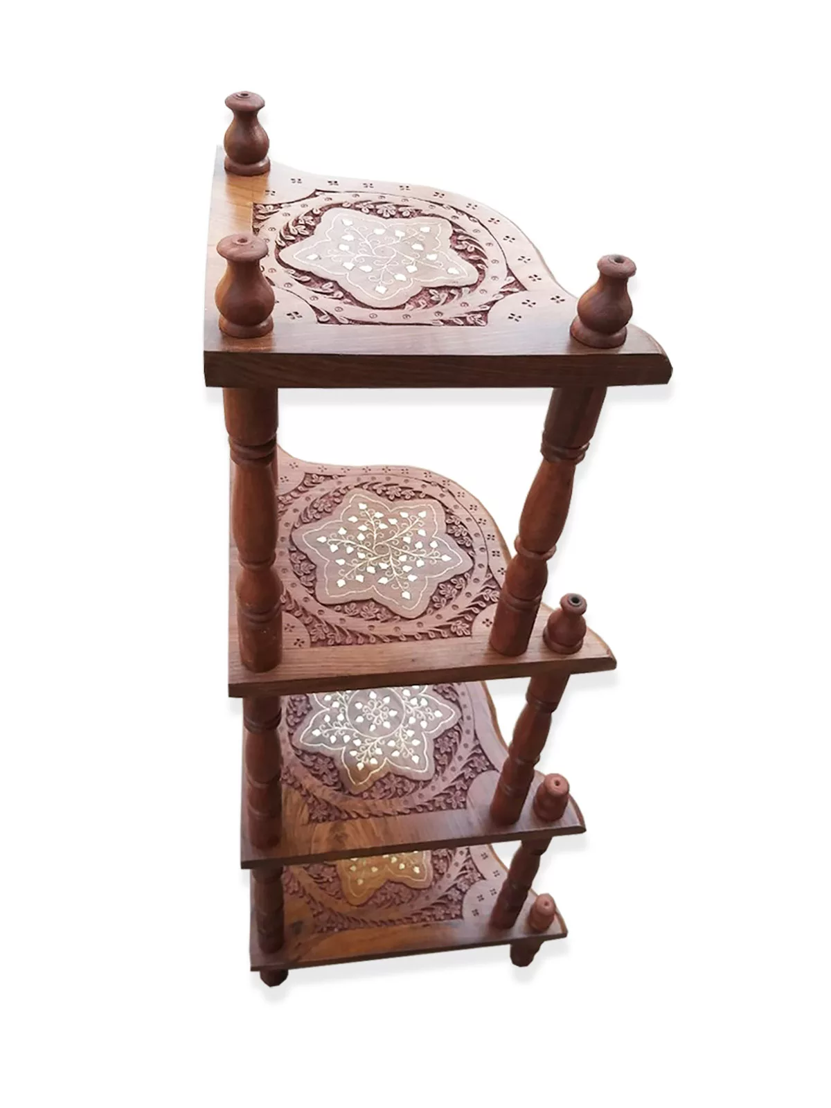 Wooden Corner Stand view 4